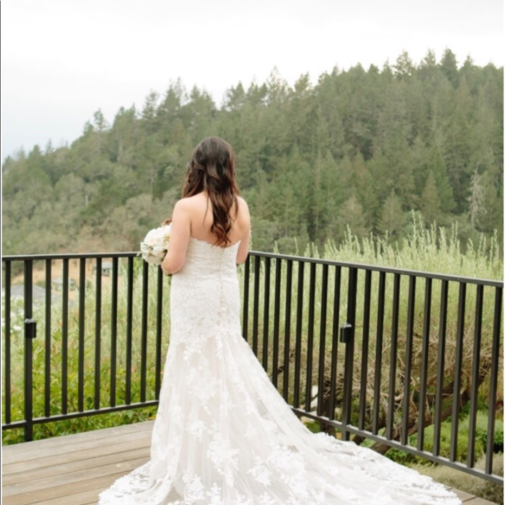 Beautiful wedding gown